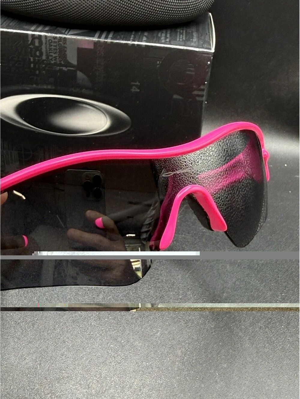 Oakley Radar Path Matte Pink/Grey Lenses